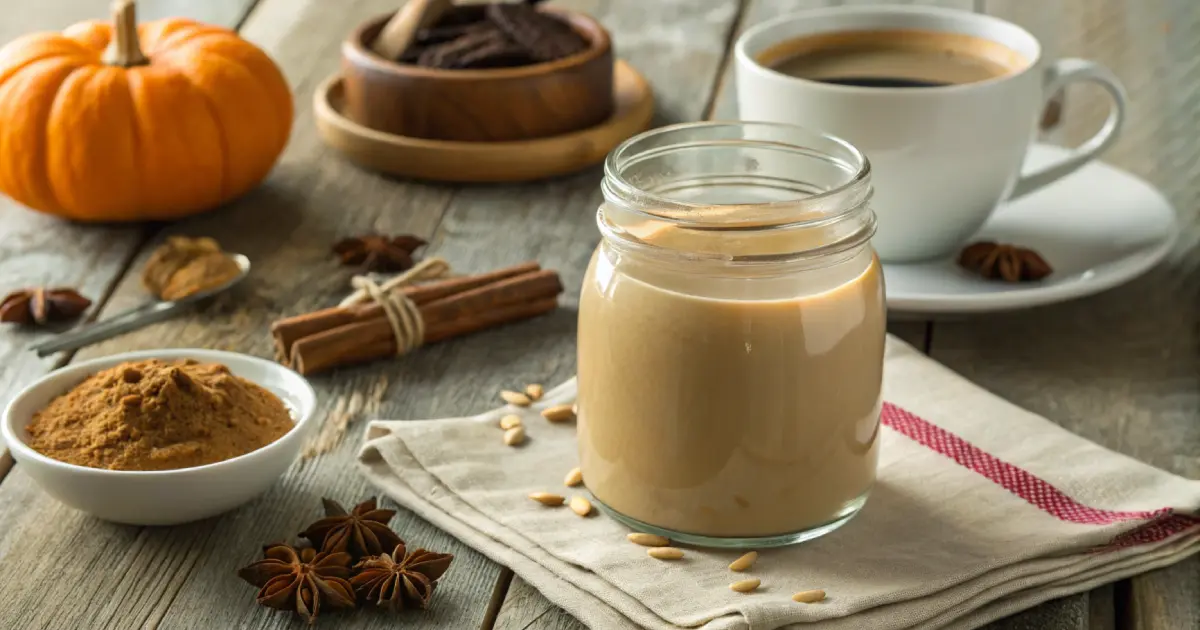 homemade pumpkin spice creamer