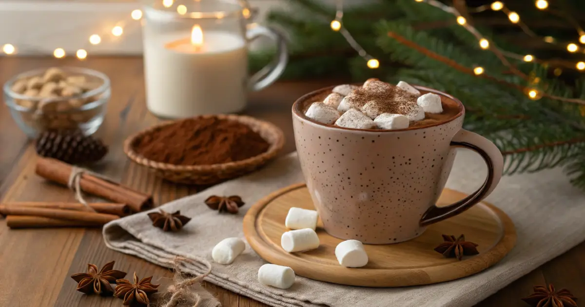 hot chocolate with marshmallows