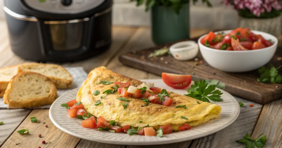 air fryer omelet