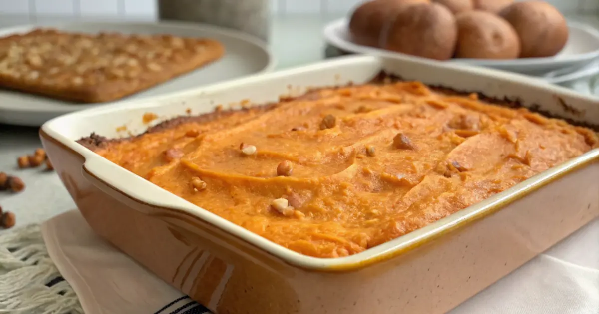 old fashioned sweet potato casserole