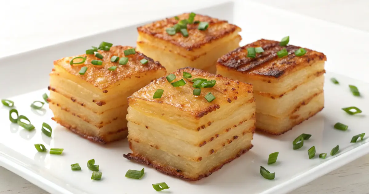 potato pavé