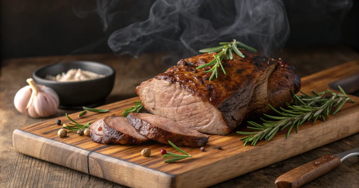 Smoked Leg of Lamb