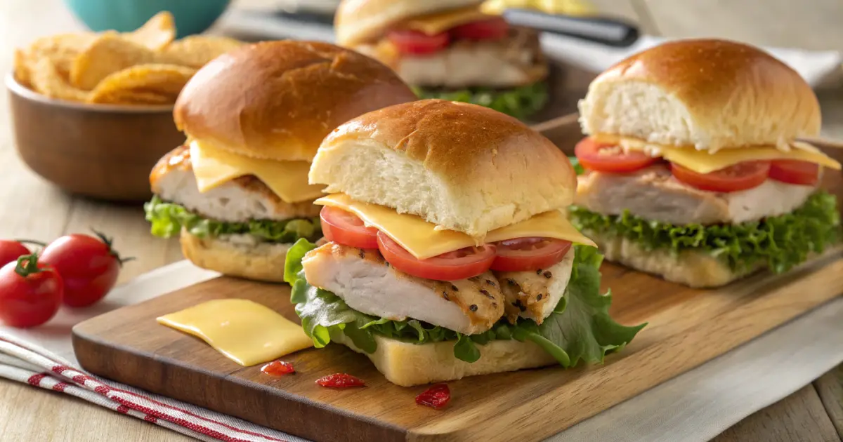 Turkey sliders