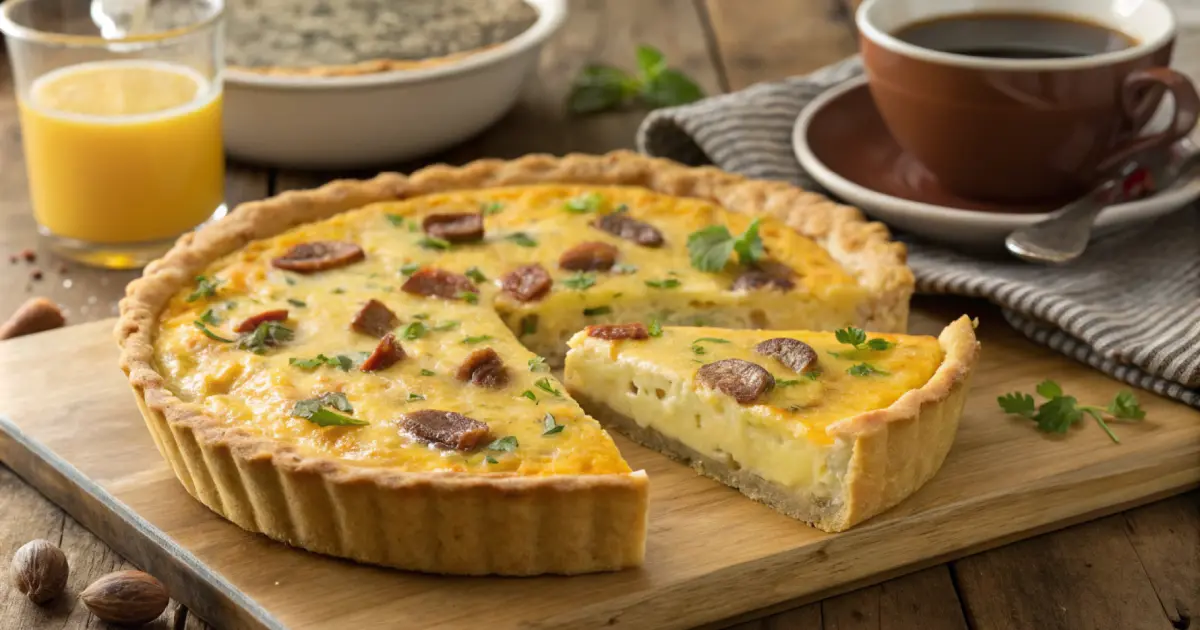 sausage quiche recipe