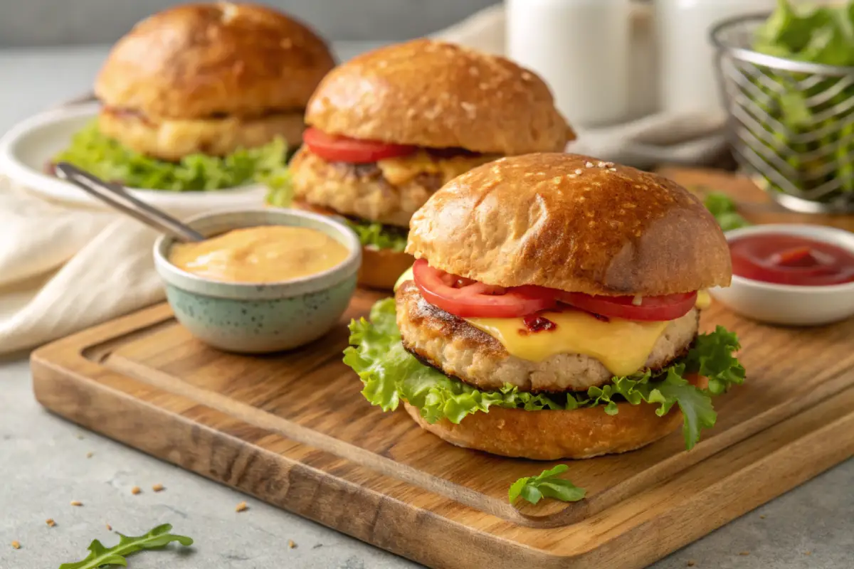 air fryer turkey burgers