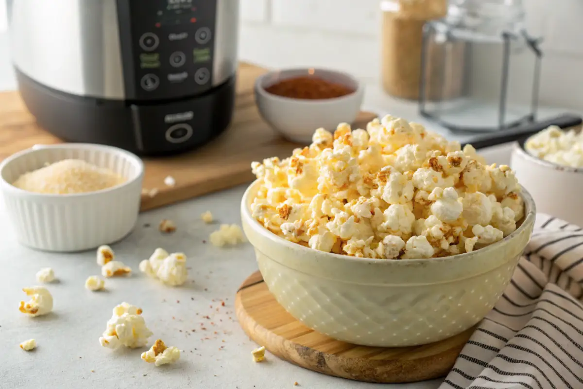 Air Fryer Popcorn