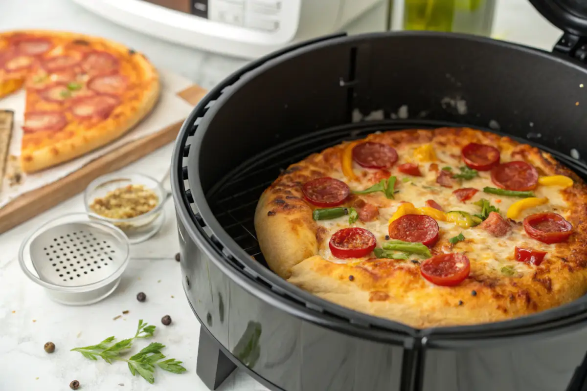 Air Fryer Frozen Pizza