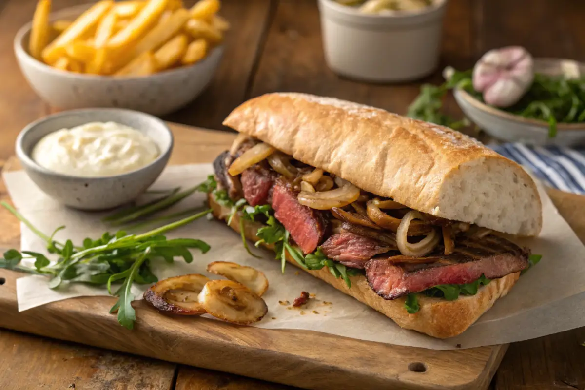 ribeye steak sandwich