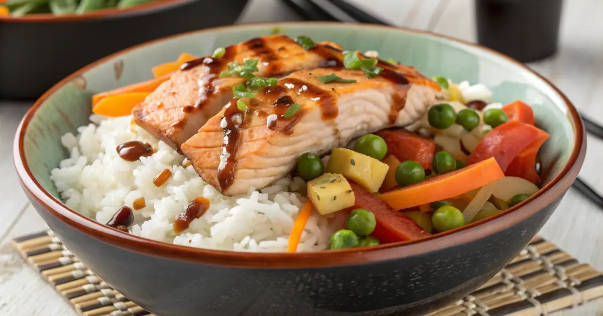 salmon rice