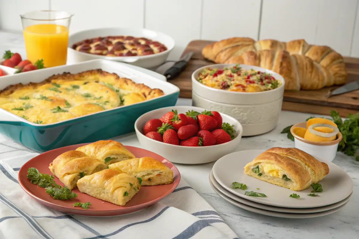 Crescent roll breakfast recipes