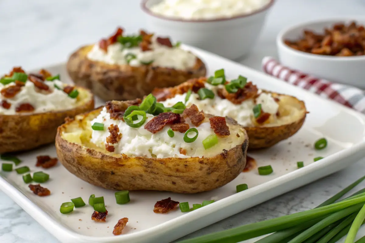 cottage cheese recipe for air fryer baked potato skins