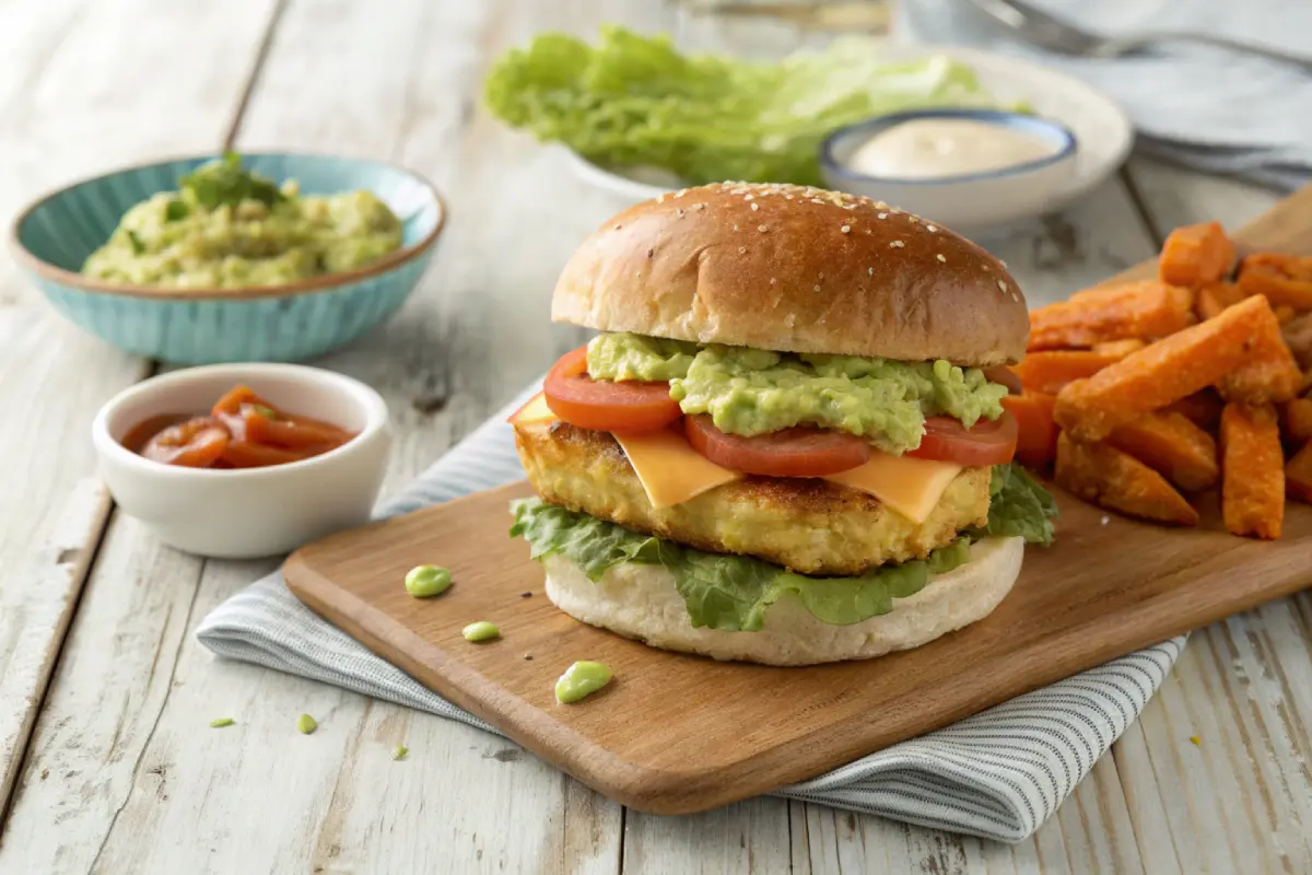 Avocado Chicken Burger