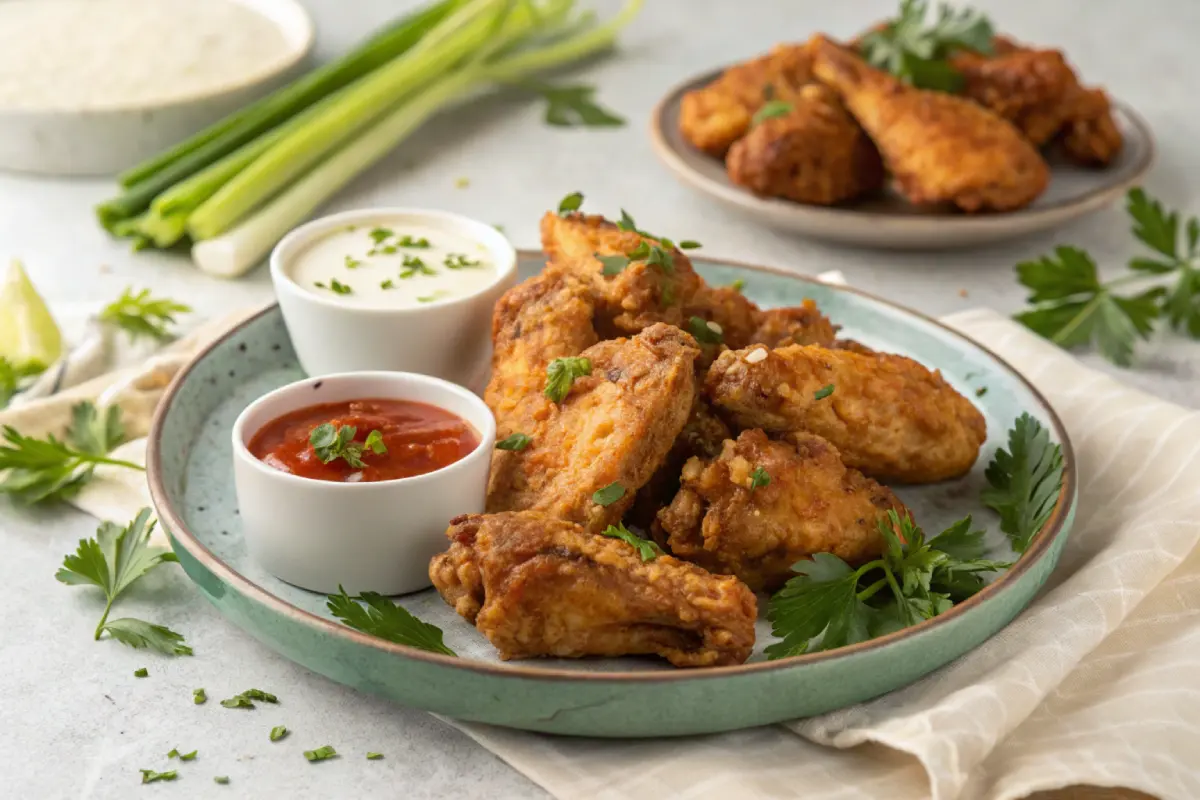 air fryer frozen chicken wings