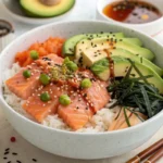 salmon rice bowl recipe