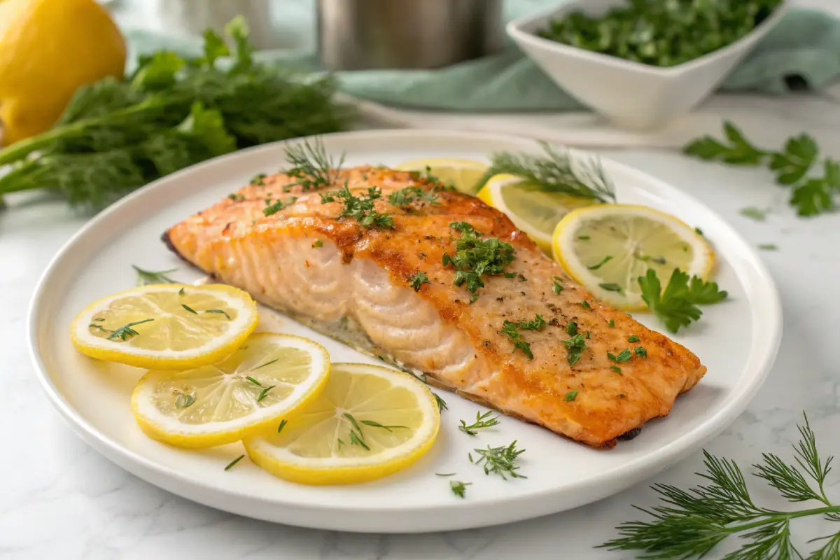 frozen salmon in air fryer