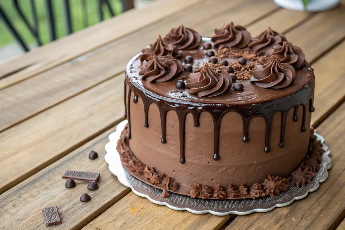 Triple Chocolate Cake